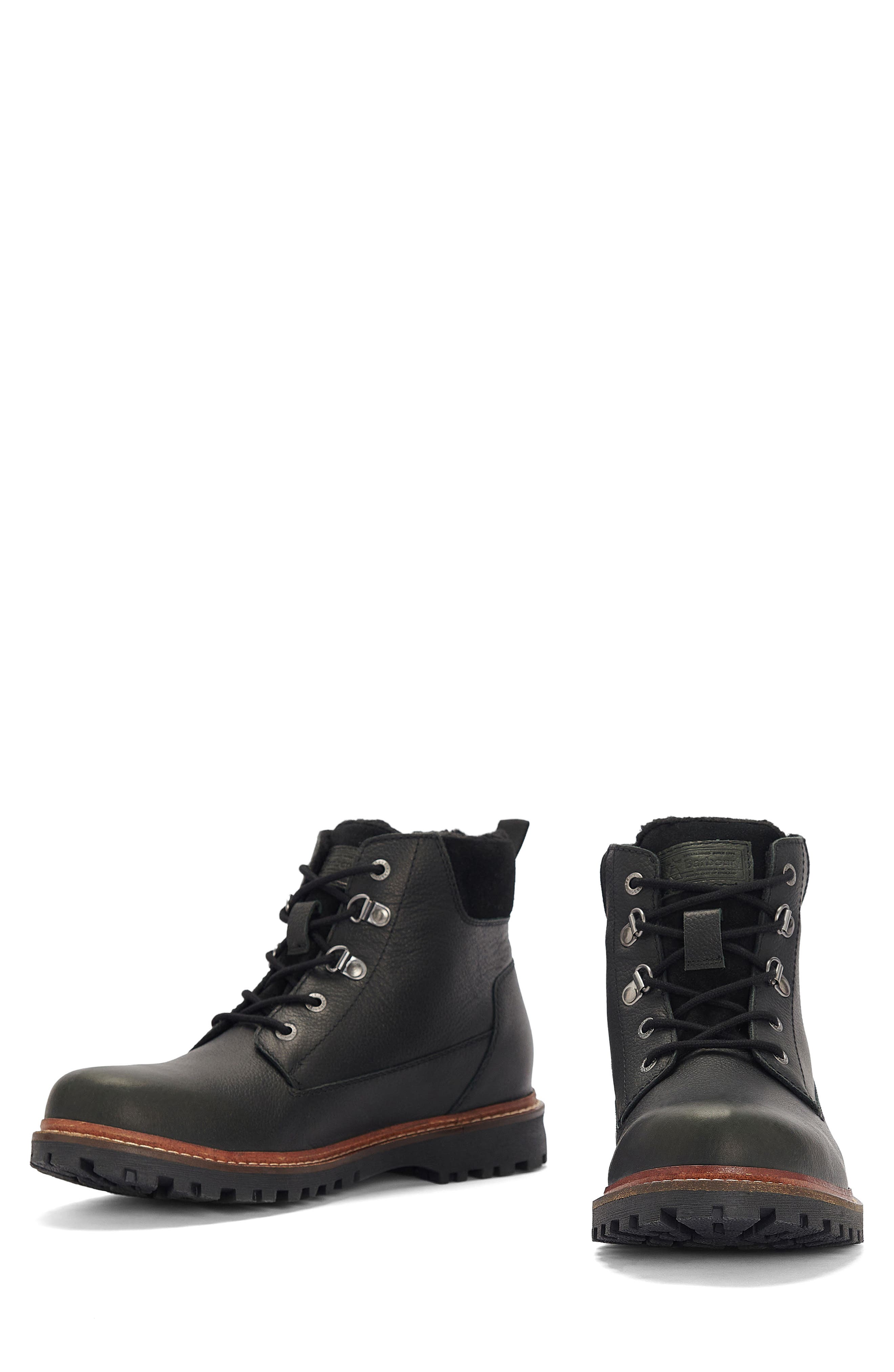 Barbour Storr Waterproof Boot, Alternate, color, 