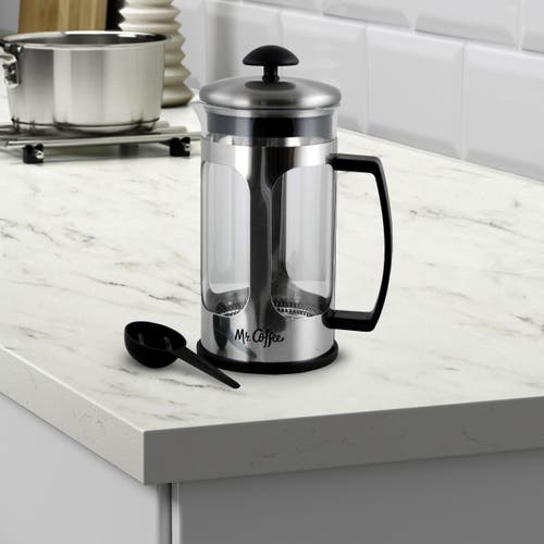 Mr Coffee Mr. Coffee Daily Brew 1.2qt Coffee Press In Silver