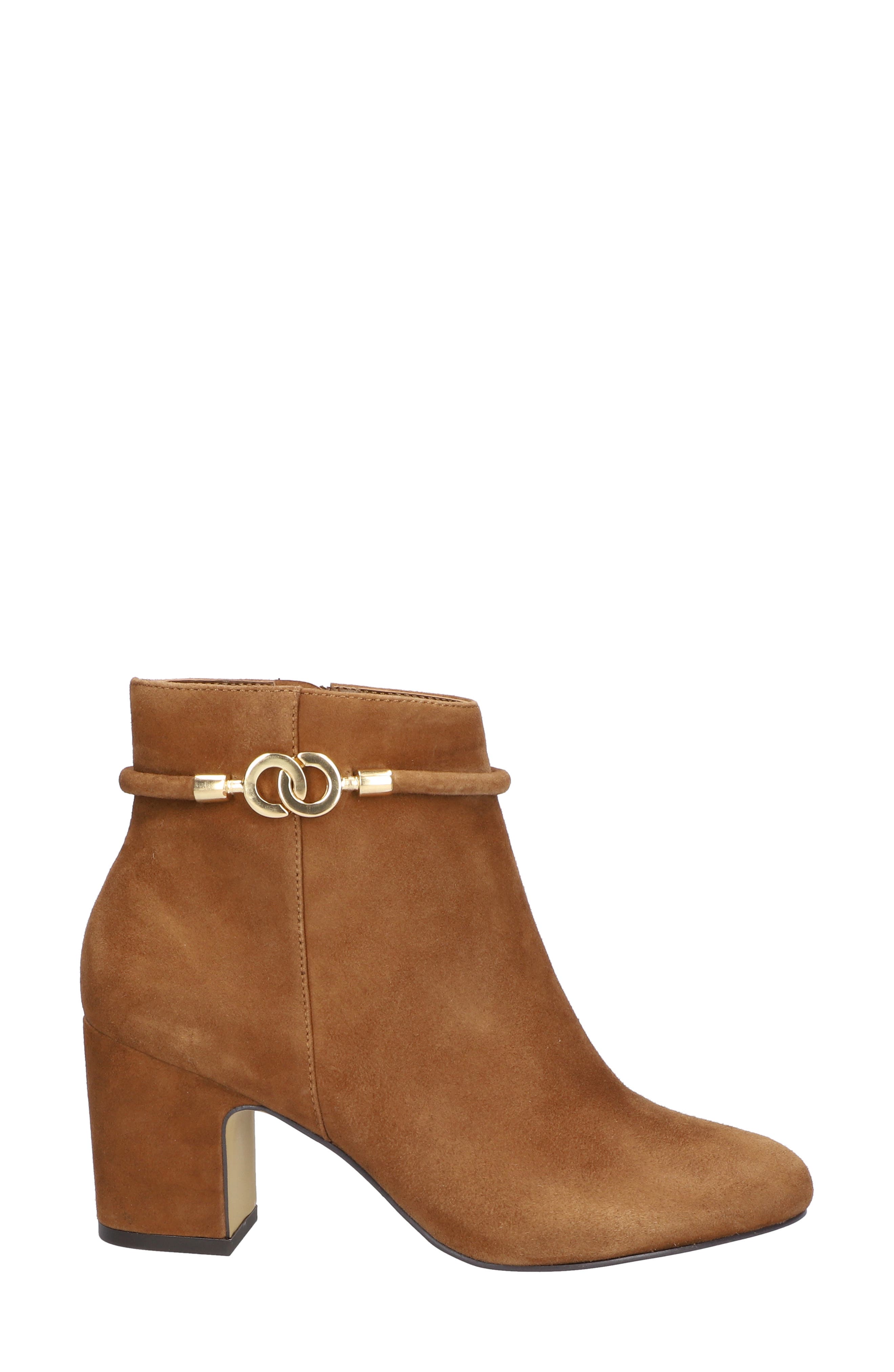 Diaz Bootie, Alternate, color, COGNAC SUEDE