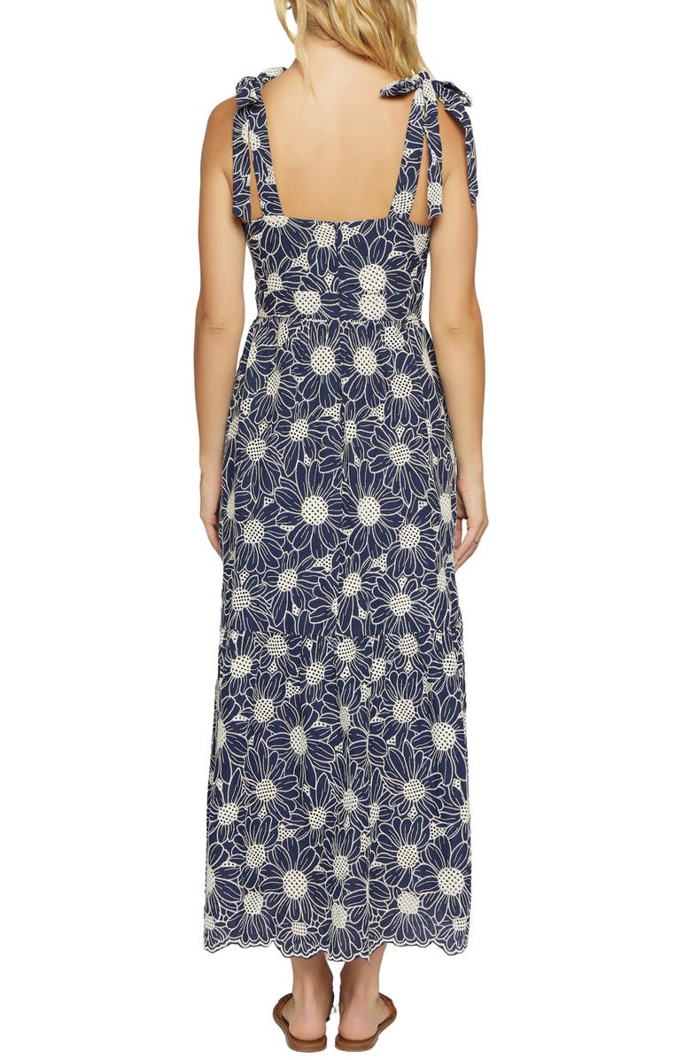 Lost + Wander Zenith Bloom Maxi Dress, Alternate, color, Blue-Floral-Multi