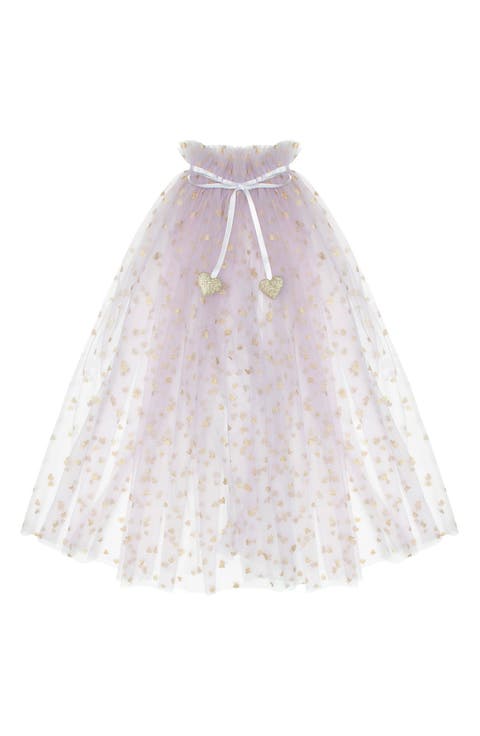 Kids' Lilac Heart Cape (Big Kid)
