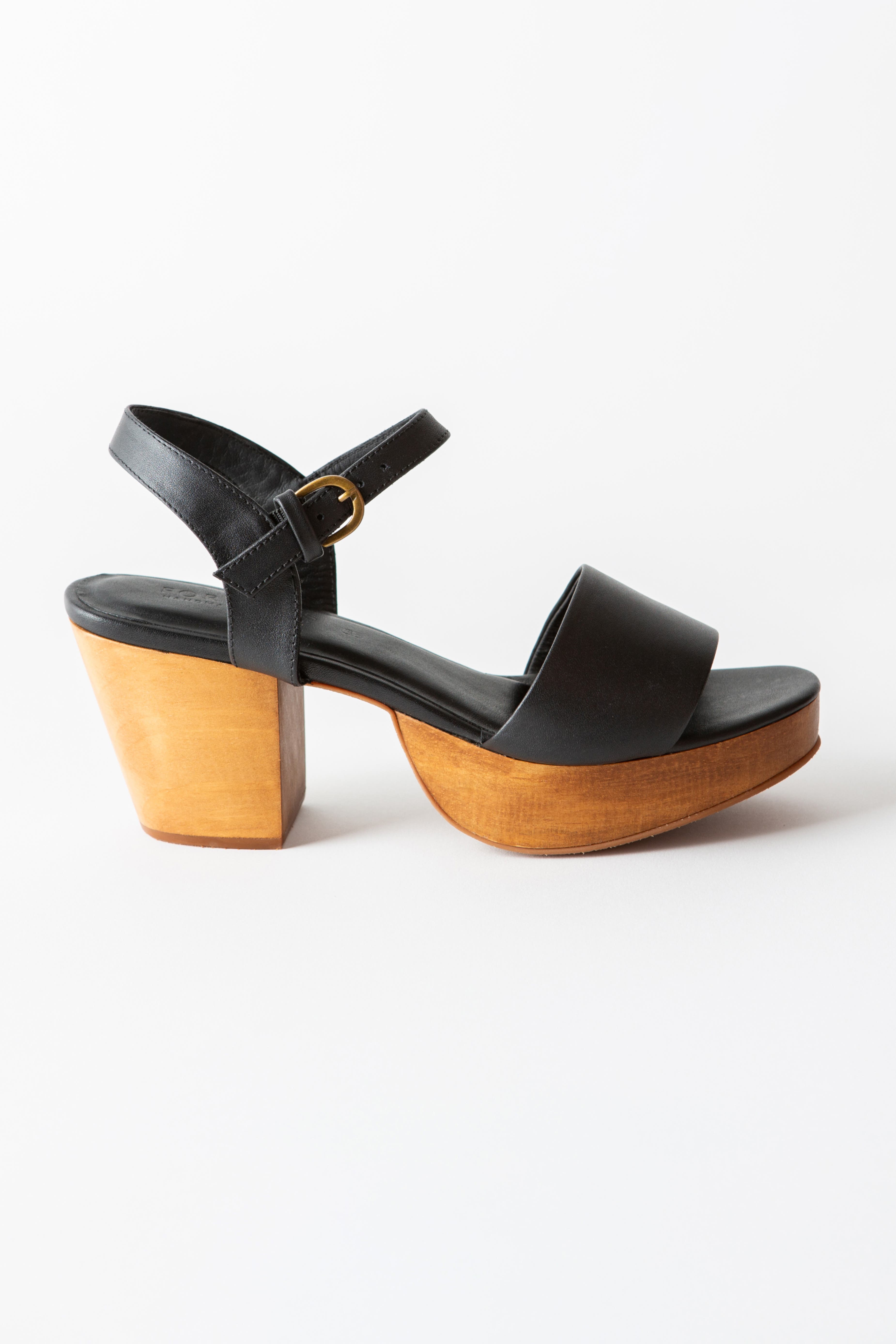 Fortress Hannah Platform Clog Sandal, Alternate, color, 
