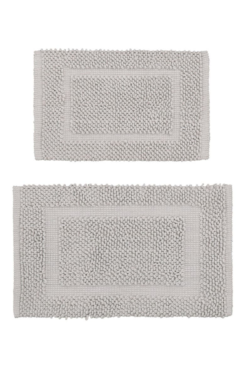 Sophie 2-Piece Bath Mat Set, Main, color, SOFT GRAY