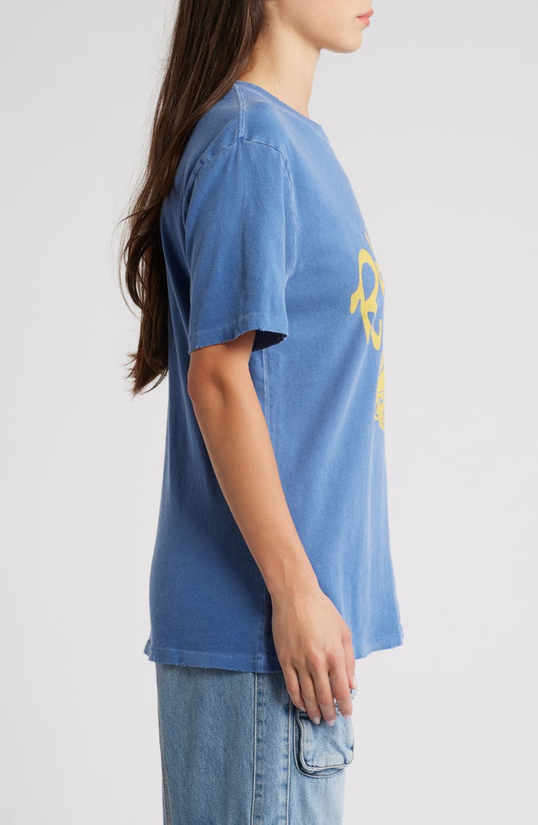 Junk Food Roller Skate Distressed Cotton Graphic T-Shirt, Alternate, color,