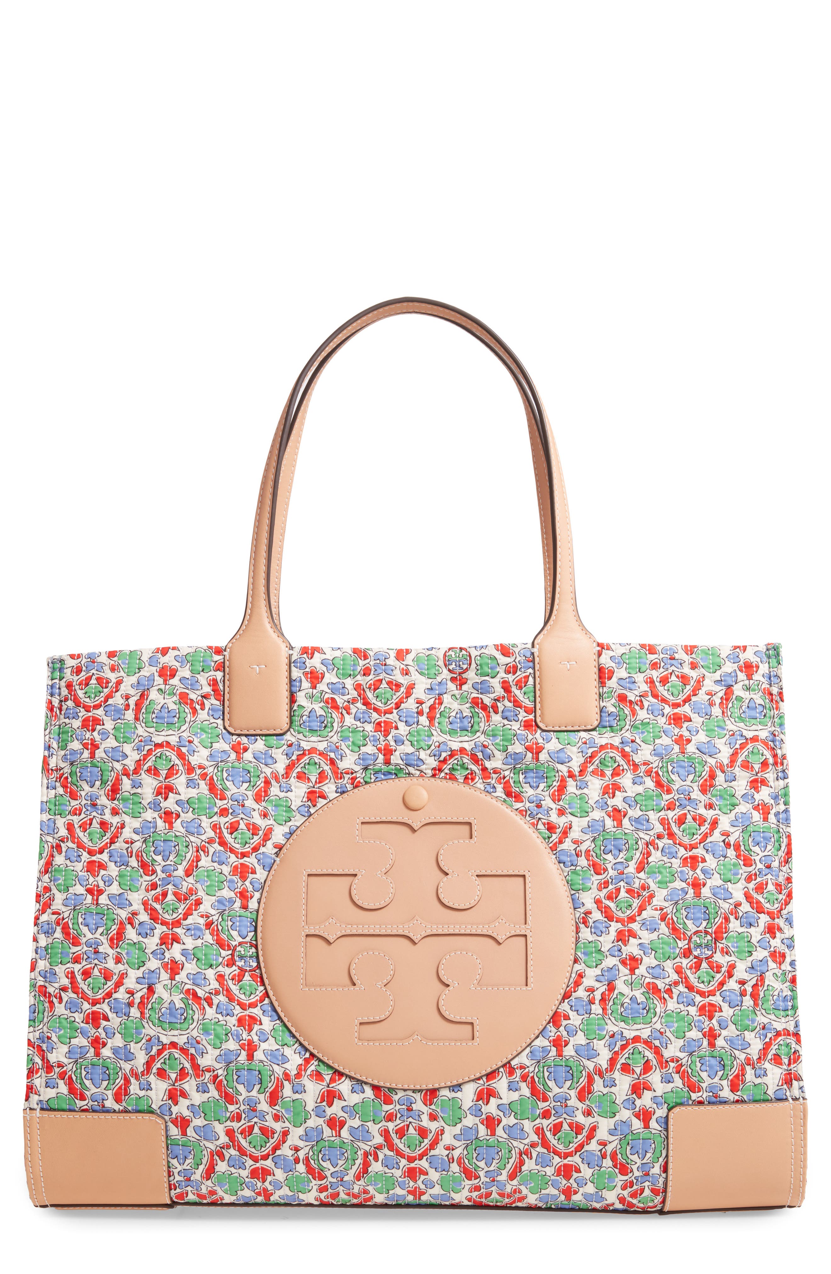 Tory Burch Legacy Paisley Handbag, Main, color, 