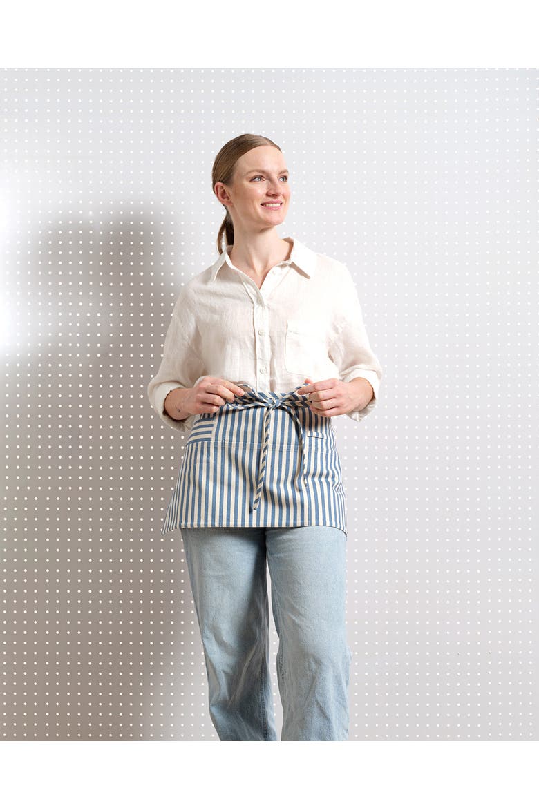 Waist Apron, Alternate, color, Heavy Twill Blue