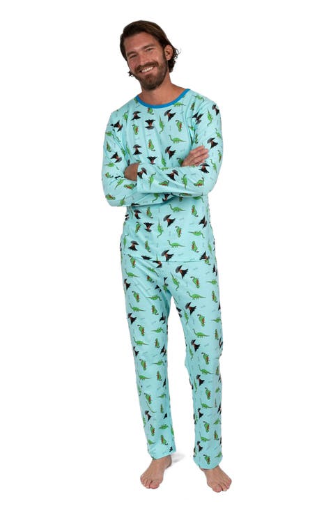 Men's Loose Fit Cotton Matching Family Pajamas, Fun & Character Themes