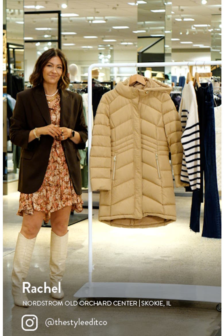 Hooded 650 Fill Power Down Puffer Jacket video