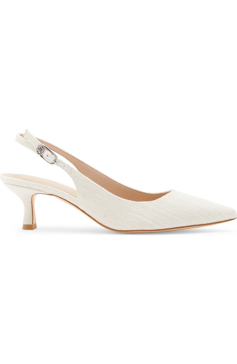 Stuart Weitzman Isla Slingback Pump, Alternate, color, Natural