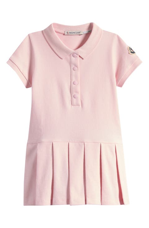 Kids' Logo Patch Piqué Polo Dress (Baby & Toddler)