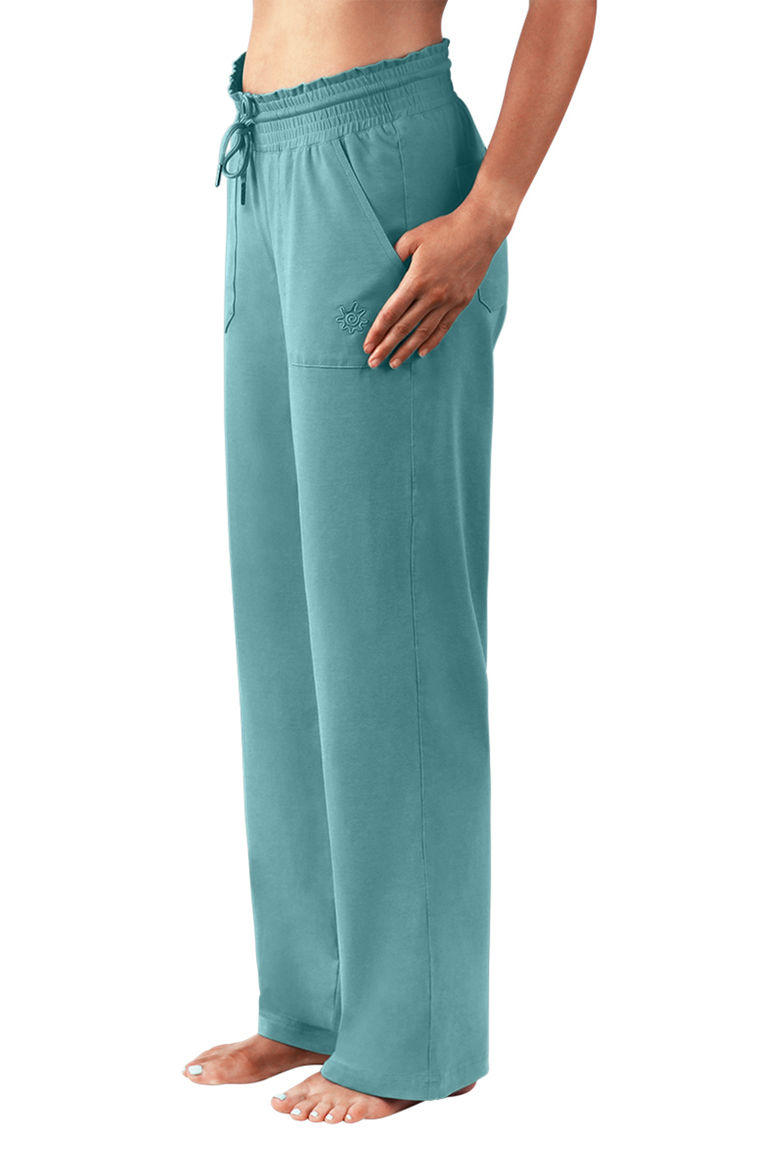 Everyday Wide Leg Pants, Alternate, color, River