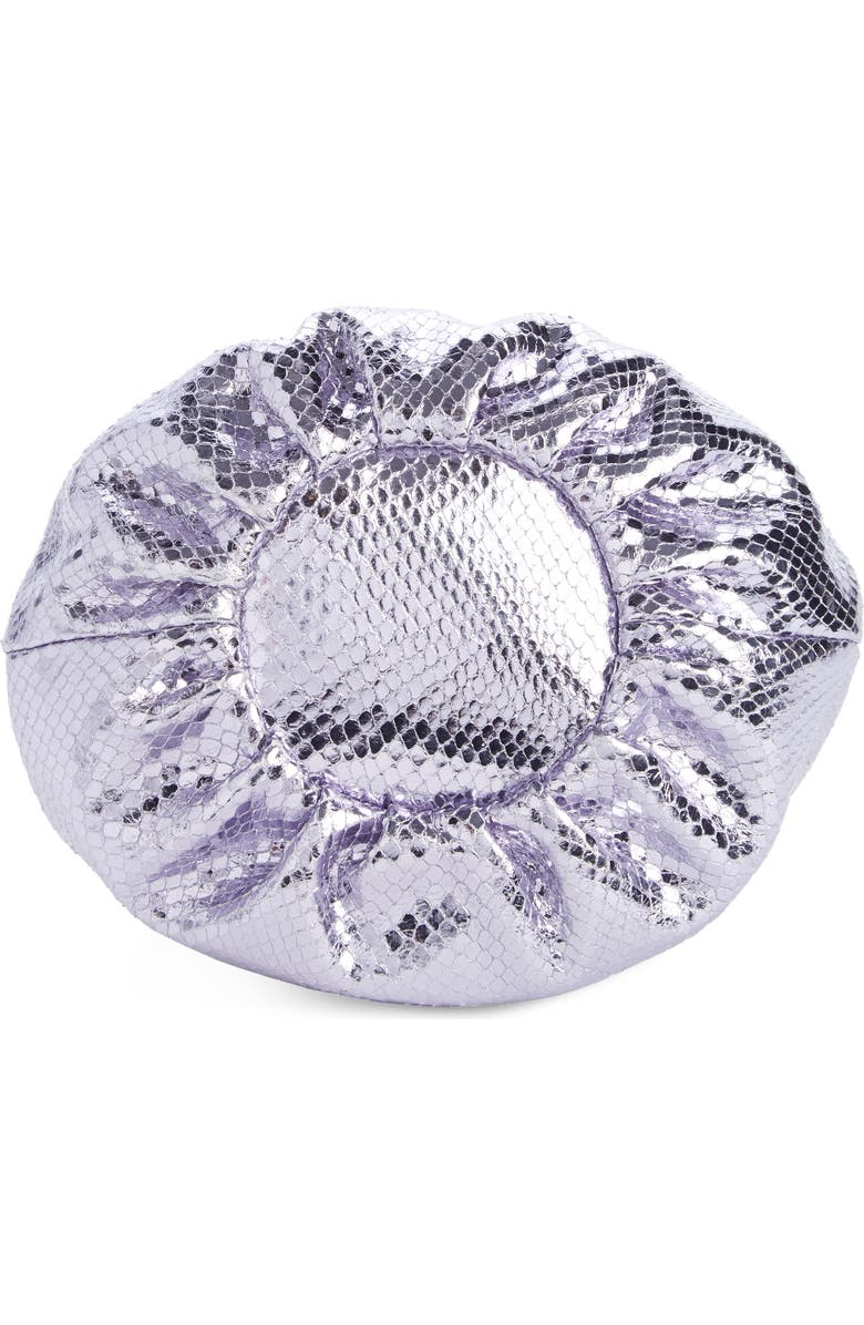 Marc Jacobs The Soirée Metallic Leather Shoulder Bag, Alternate, color,