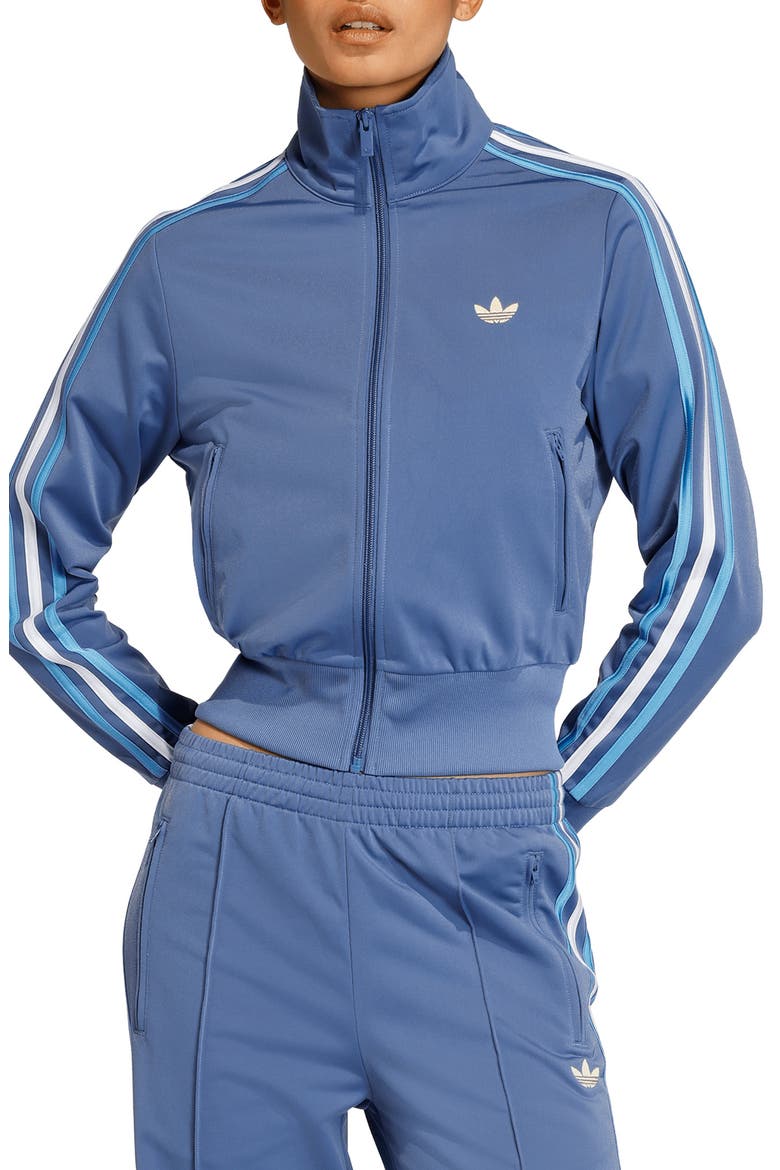 Firebird Recycled Polyester Track Jacket, Main, color, CREW BLUE/ LIGHT BLUE/ WHITE