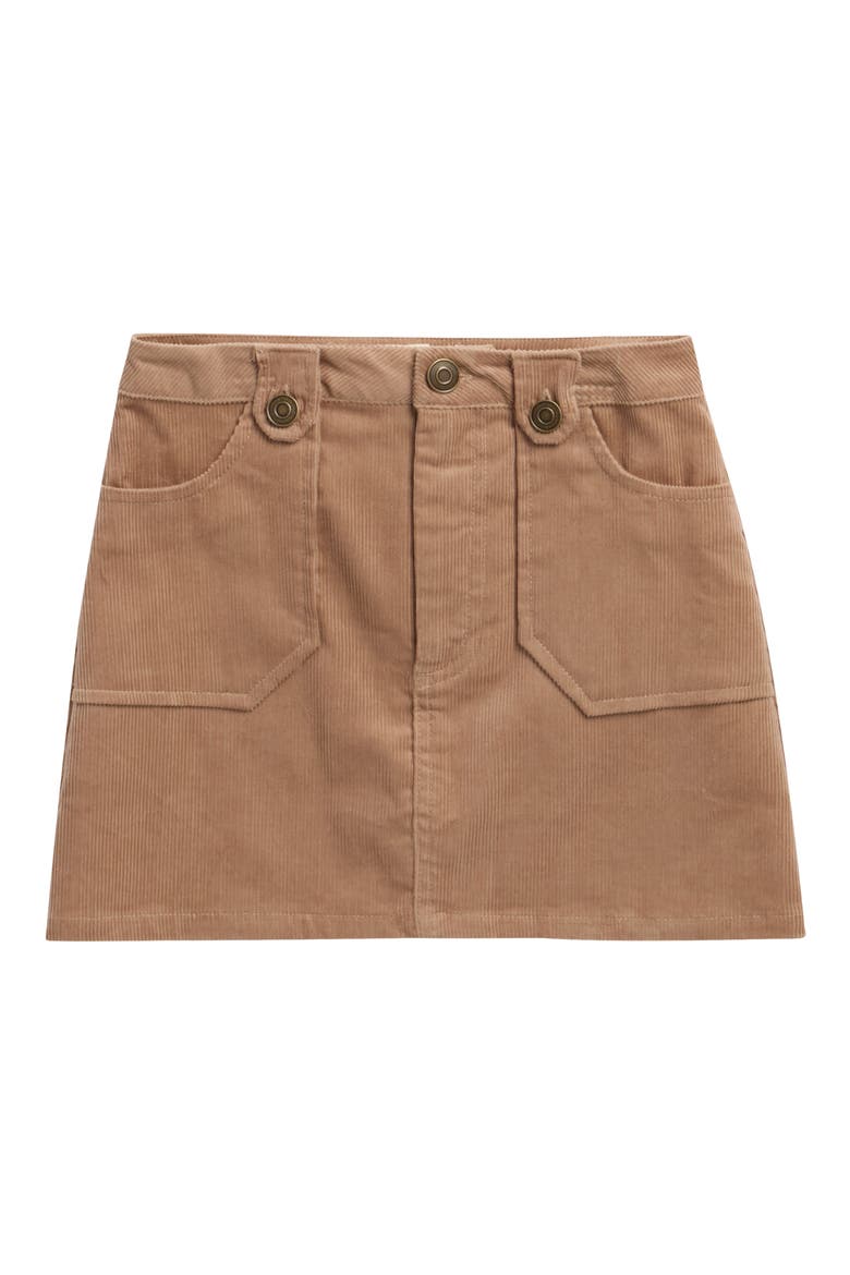 Kids' Cotton Corduroy Skirt, Main, color, TAN