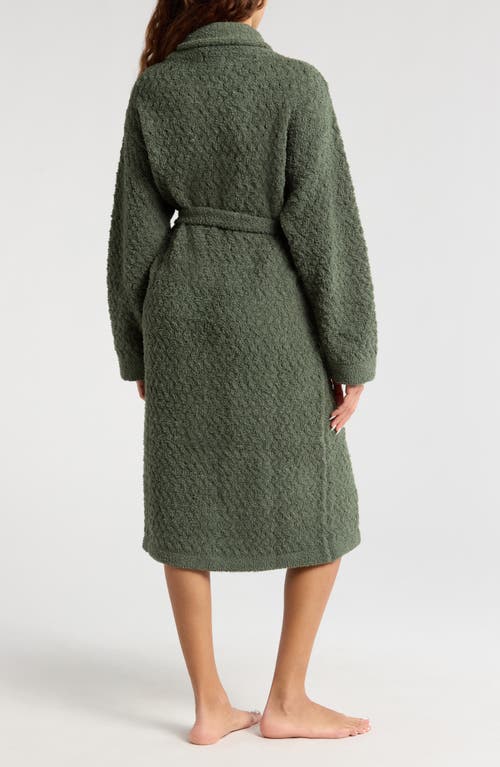 Sunday Citizen Snug Waffle Robe In Green
