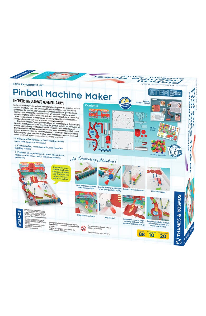 Thames & Kosmos Pinball Machine Maker Playset, Alternate, color, 