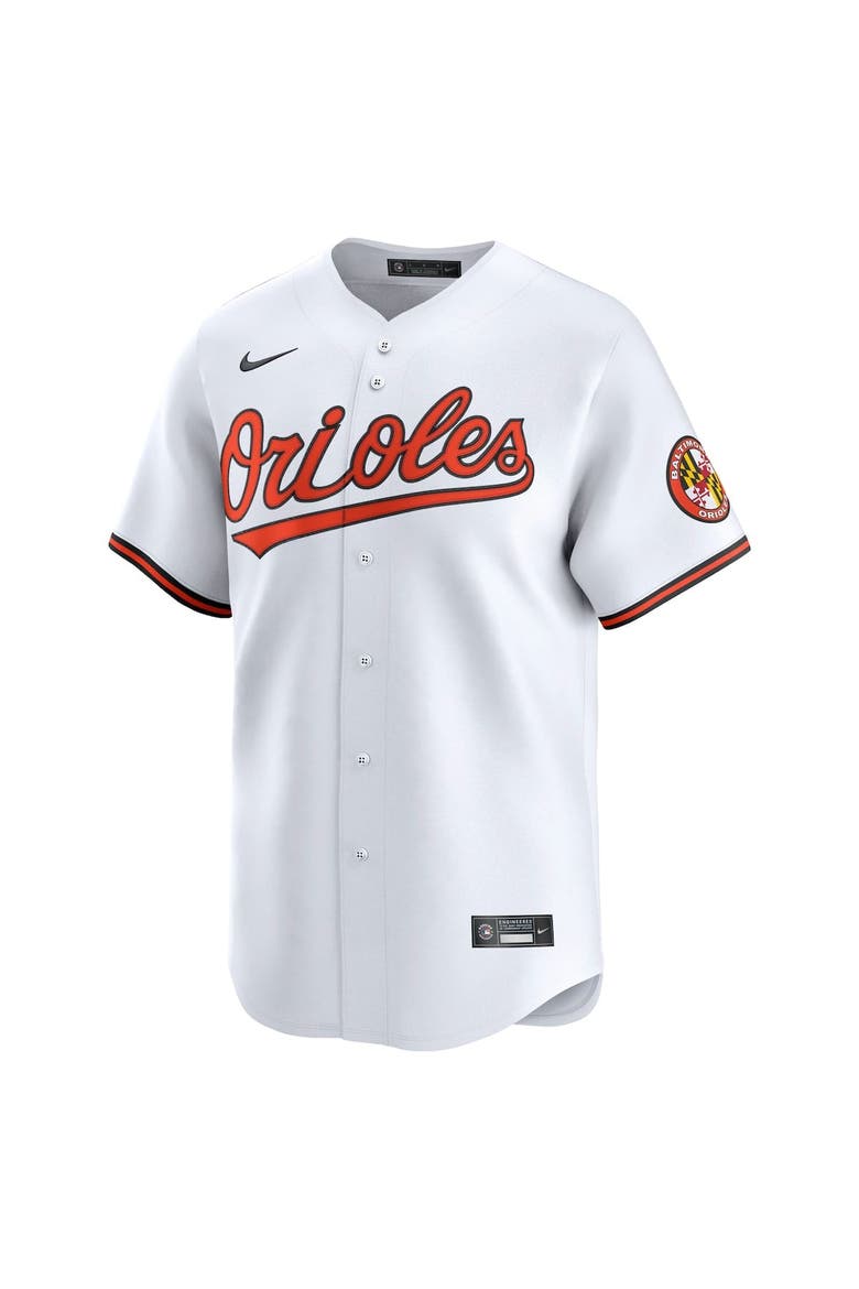 Men's Nike White Baltimore Orioles Home Limited Jersey, Alternate, color, White