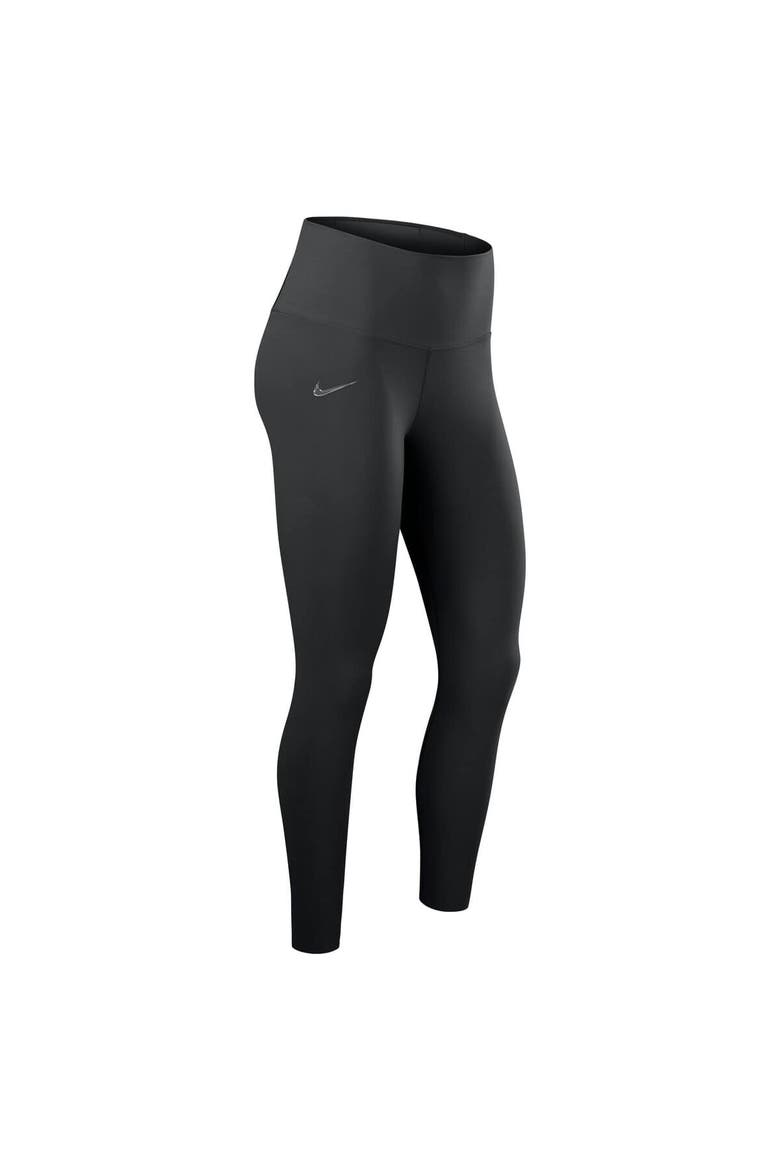 Women's Nike Black Alabama Crimson Tide Zenvy Performance Leggings, Alternate, color, Black