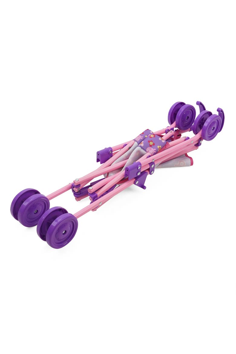 Doll Umbrella Stroller, Alternate, color, Multicolored