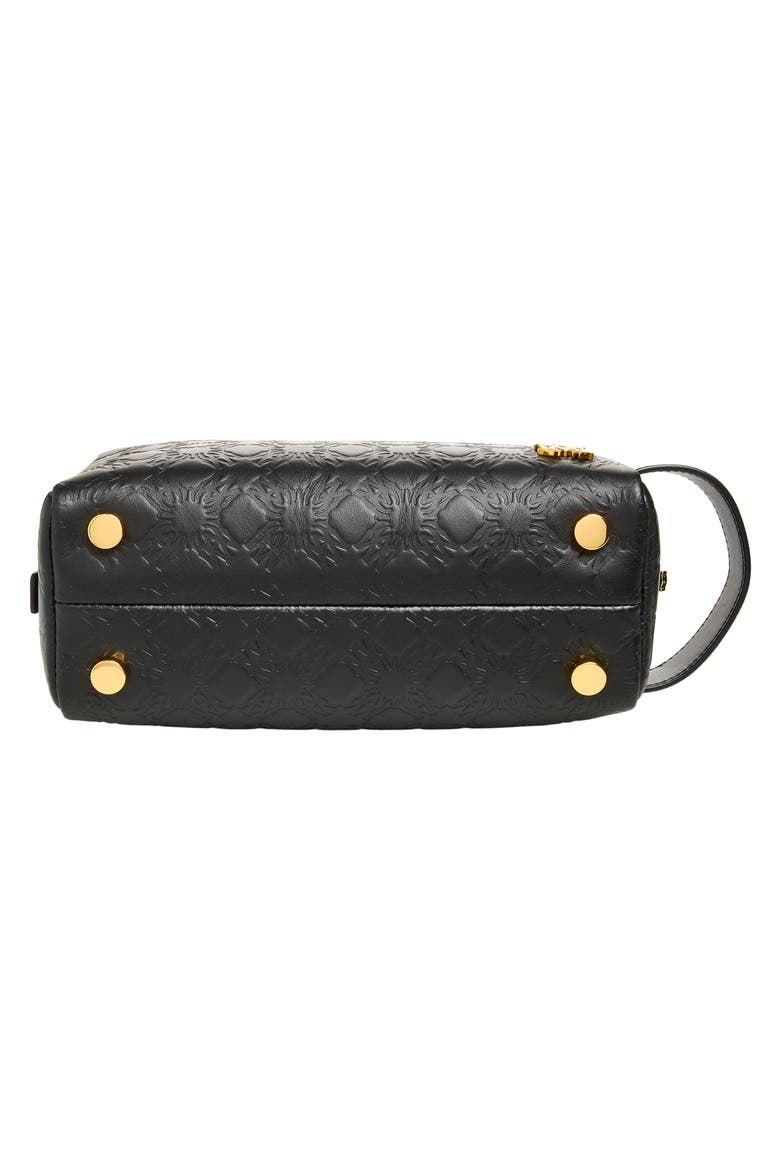 MA Quad Leather Dopp Kit, Alternate, color, BLACK