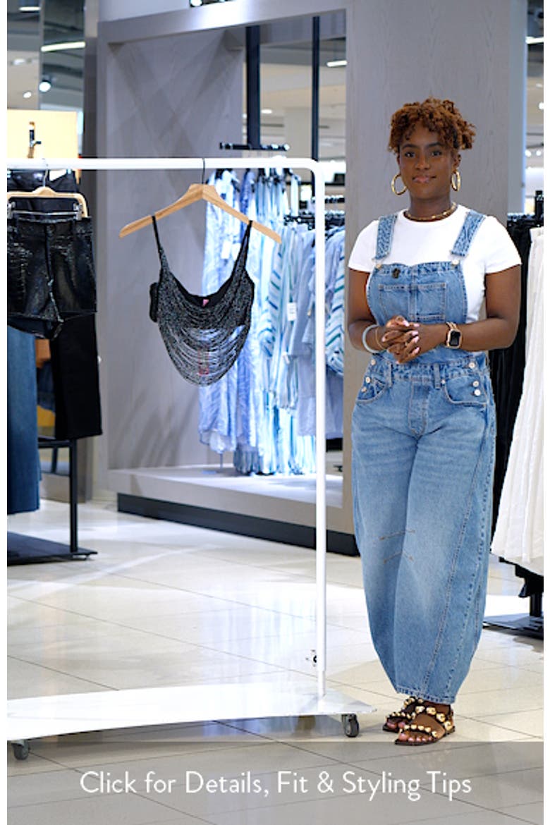Ora Metallic Fringe Crop Top video