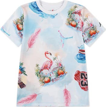 Kids' Flamingo Print T-Shirt
