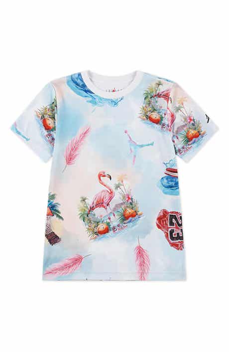 Jordan Kids' Flamingo Print T-Shirt