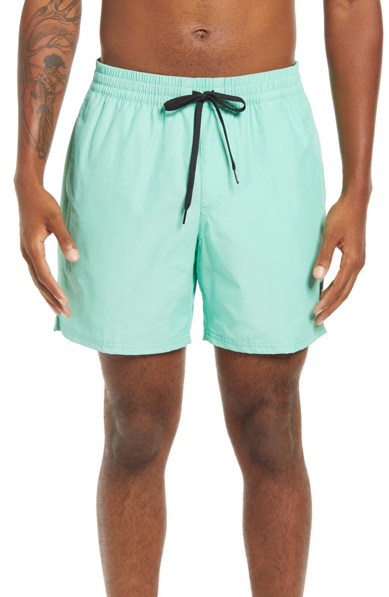 Vans Primary Volley II Swim Trunks, Main, color, 