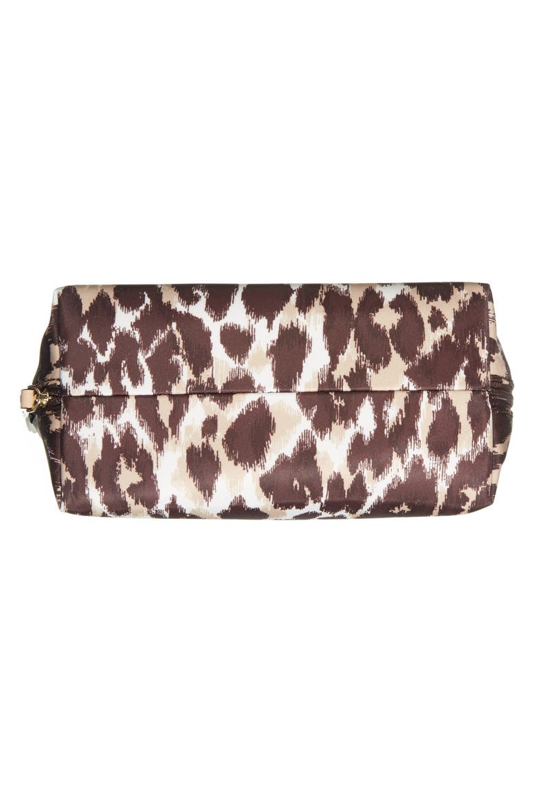 'veranda place - annabella' nylon pouch, Alternate, color, LEOPARD