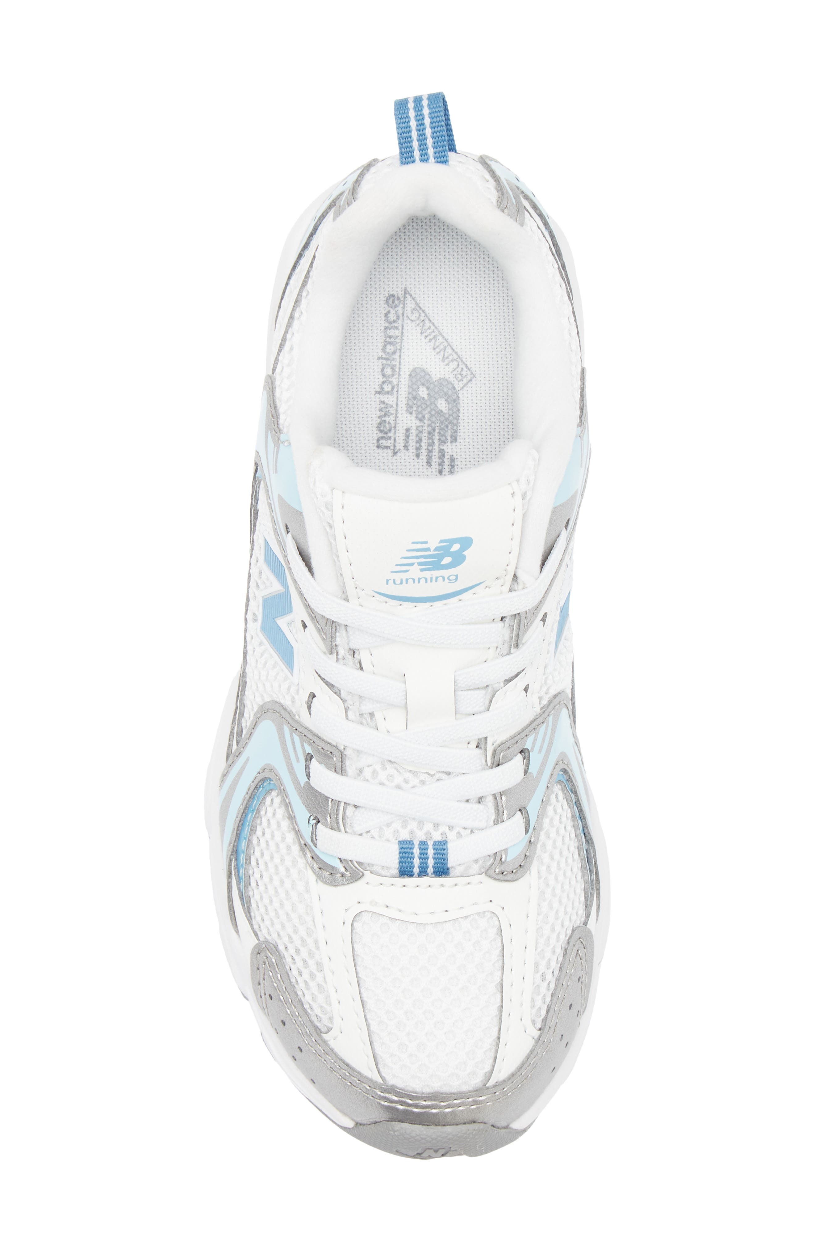 New Balance Kids' 530 Sneaker, Alternate, color, Sea Salt/ Still Water