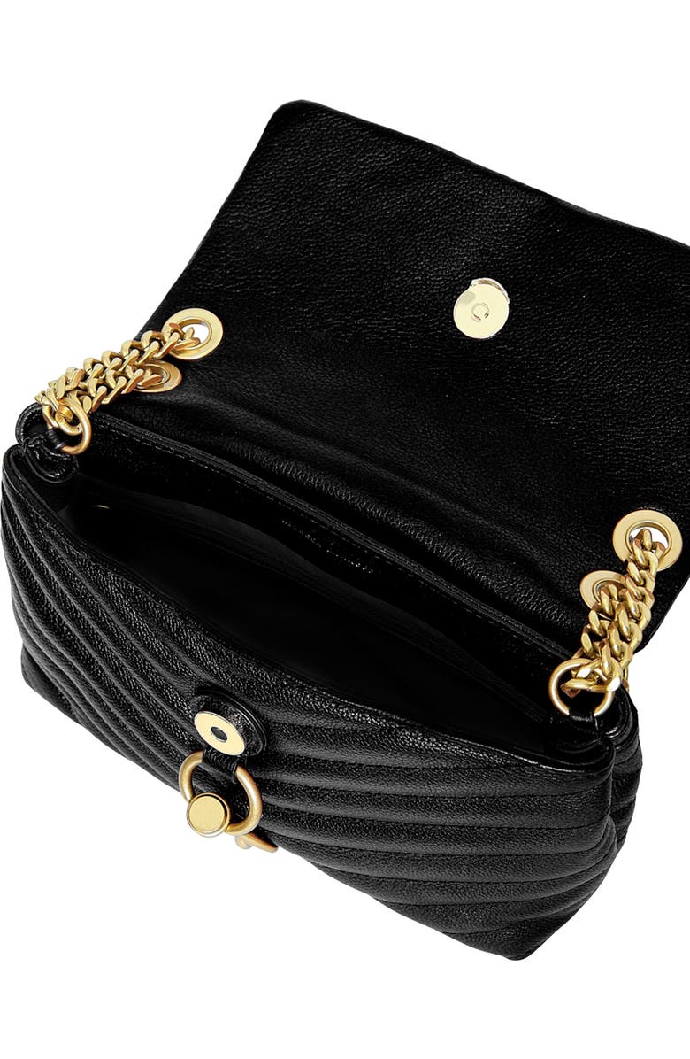 Rebecca Minkoff Edie Quilted Leather Convertible Crossbody Bag, Alternate, color,