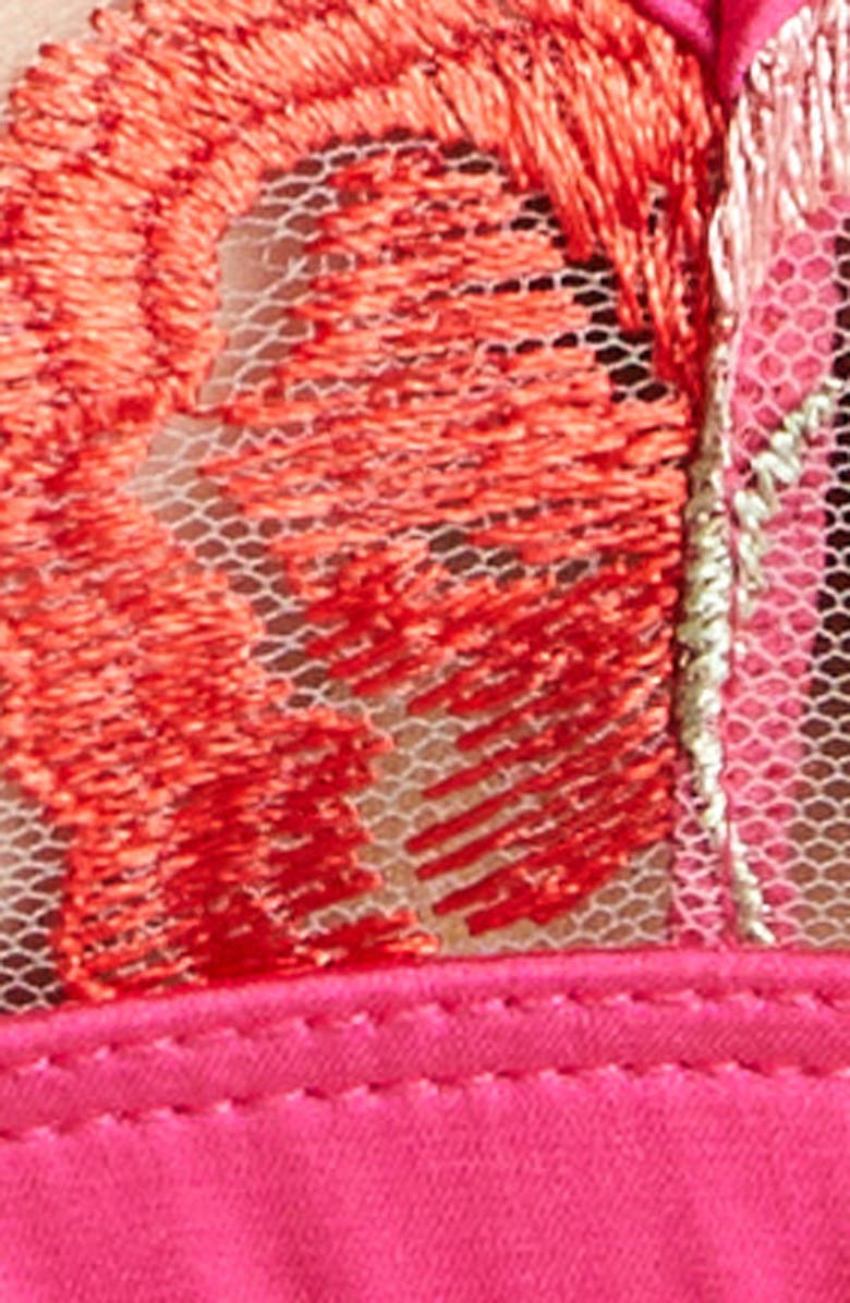 KILO BRAVA Floral Embroidered Bralette, Alternate, color, 