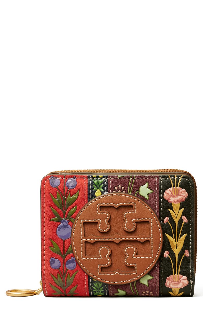 Tory Burch Perry Bombe Ribbon Patchwork Leather Bifold Wallet, Main, color,
