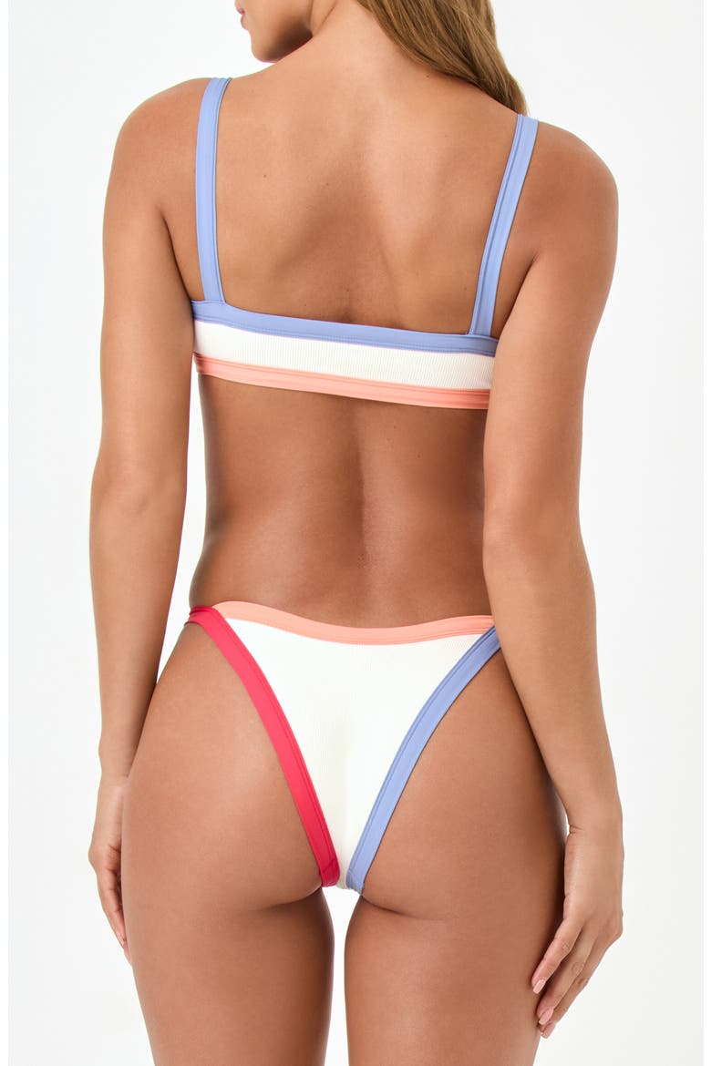 Taylor Rib Bikini Top, Alternate, color, CREAM/ POUT/ CHAMBRAY/ FRSHSQZ