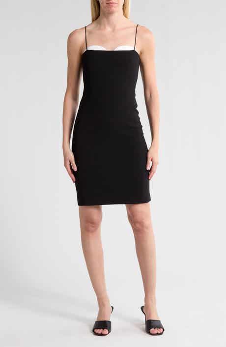 Alice + Olivia Ada Peekaboo Bustier Dress