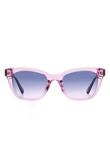 Fossil 51mm Square Sunglasses In Purple