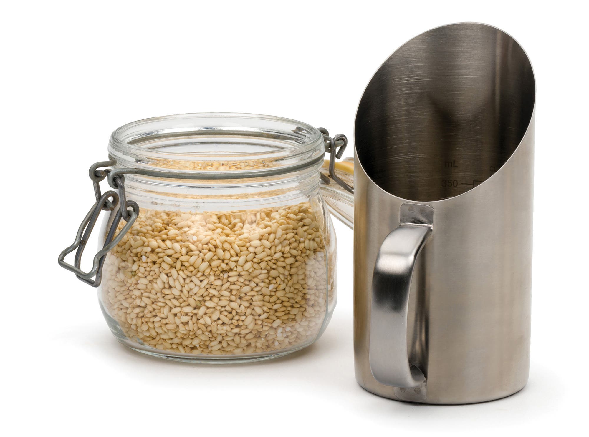 RSVP International Endurance® Stainless Steel Measuring Scoop/cup ...