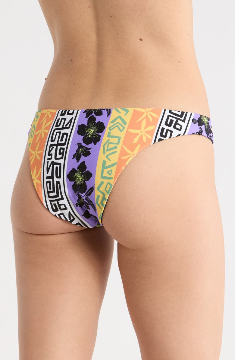 Volcom Bring it on V-Cut Bikini Bottoms, Alternate, color, Purple Multi