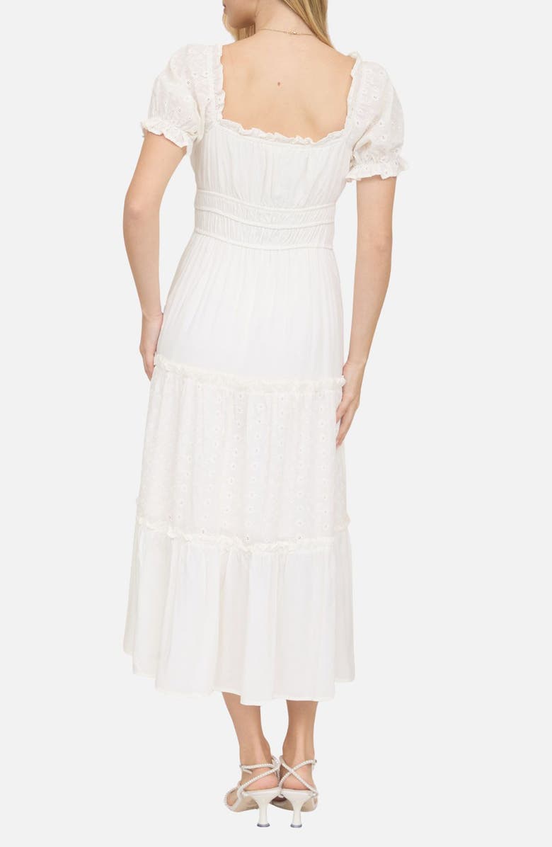 Blu Pepper Tiered Maxi Dress, Alternate, color, Cream