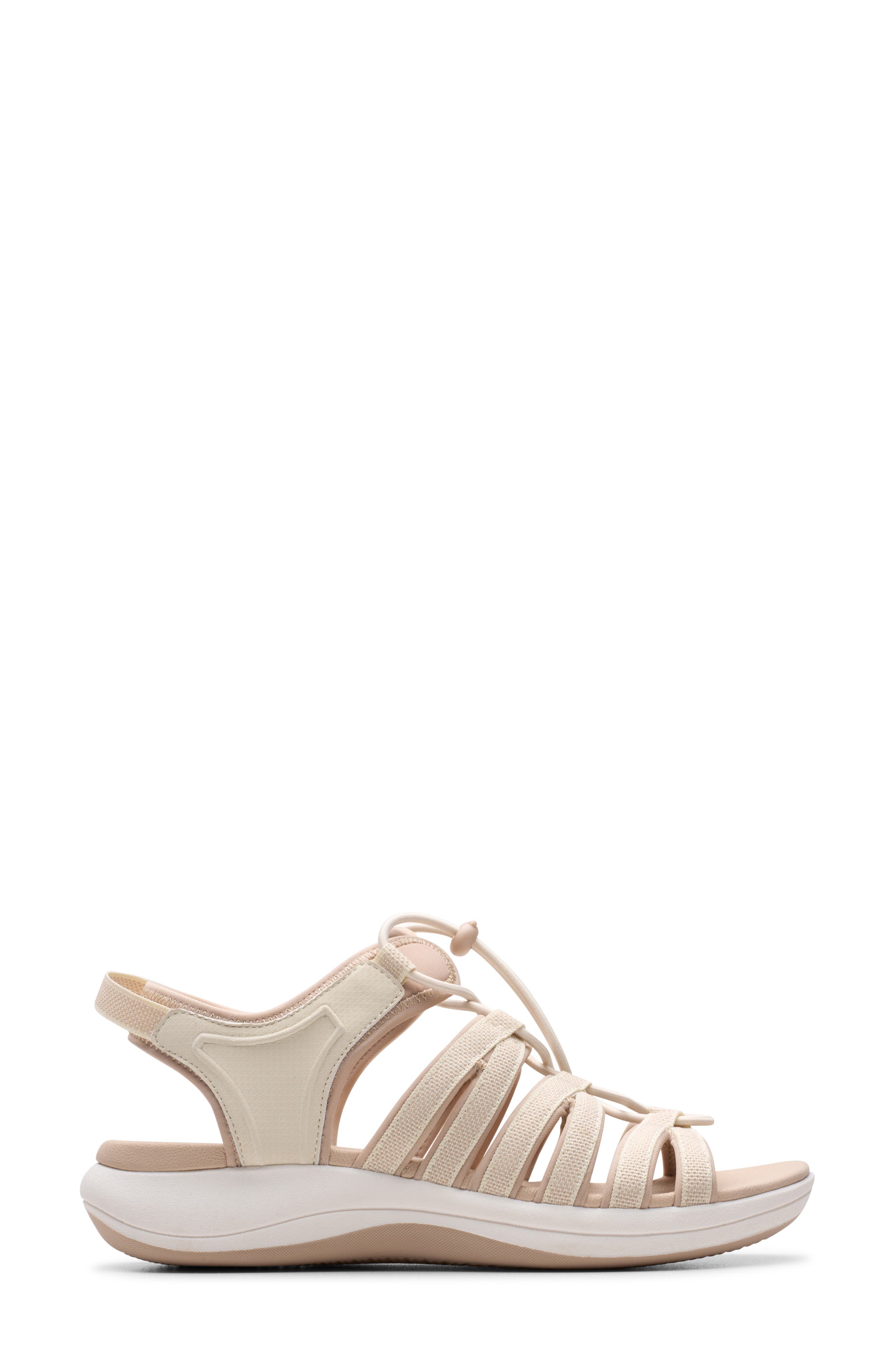 Clarks<sup>®</sup> Mira Mabel Fisherman Sandal, Alternate, color, Cream