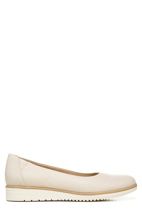 Idea Ballet Wedge Slip-On Flat - Wide Width Available (Women)