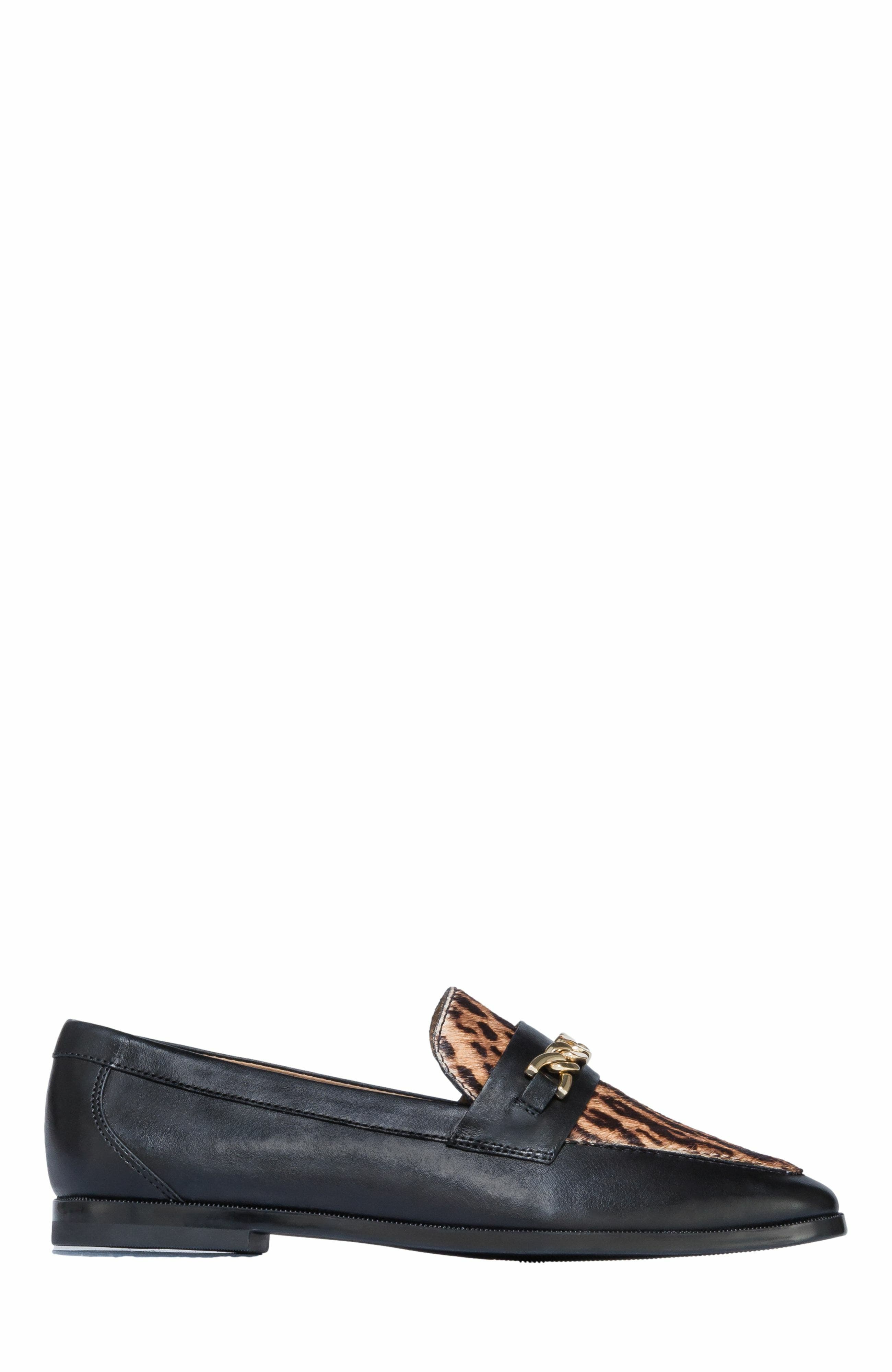 Bernardo Footwear Zephyr Haircalf Chain Loafer, Main, color, 