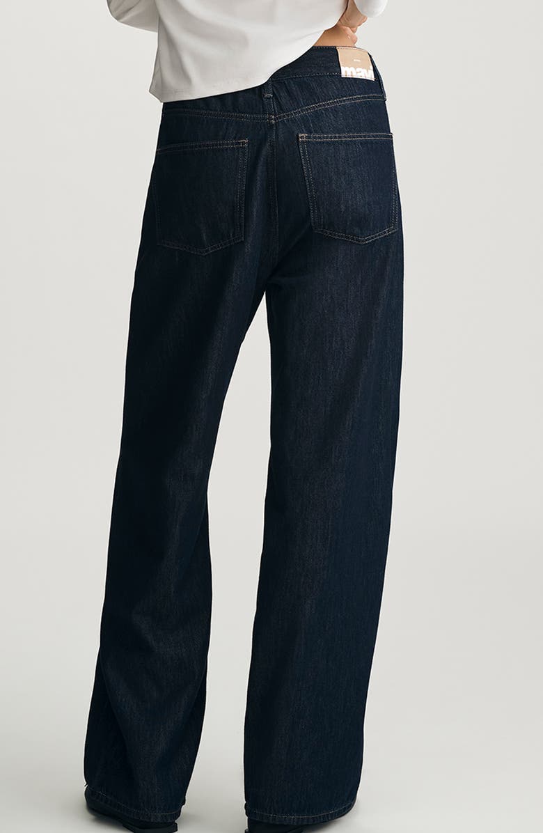 Mavi Jeans Nella Drawstring High Waist Jeans, Alternate, color, Rinse Well Blue