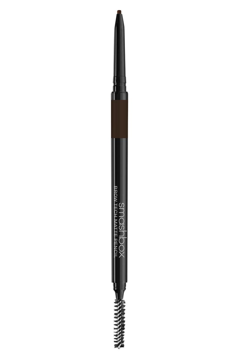 Brow Tech Matte Pencil, Main, color, DARK BROWN