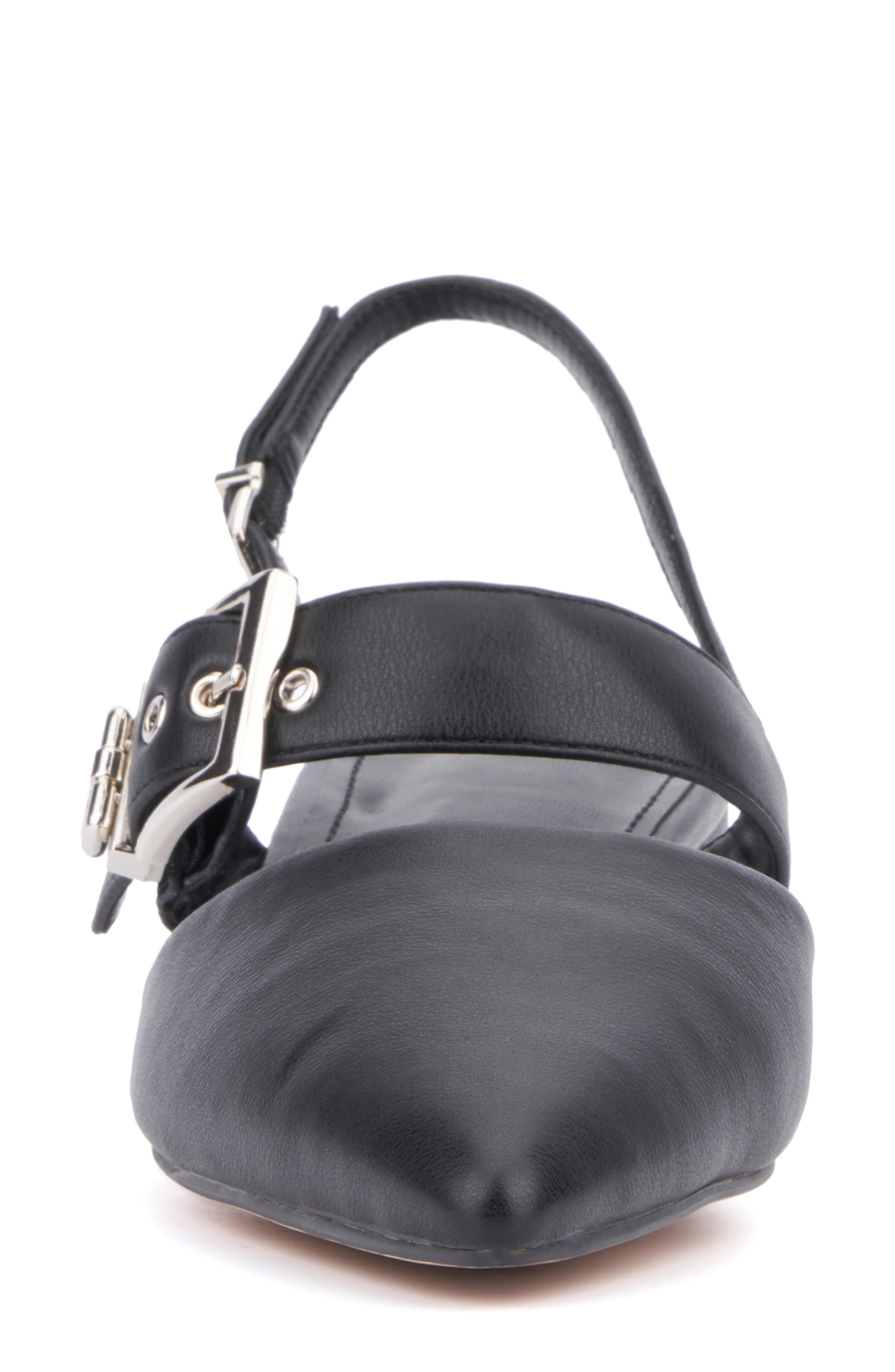 NEW YORK AND COMPANY Rea Slingback Pump, Alternate, color, Black