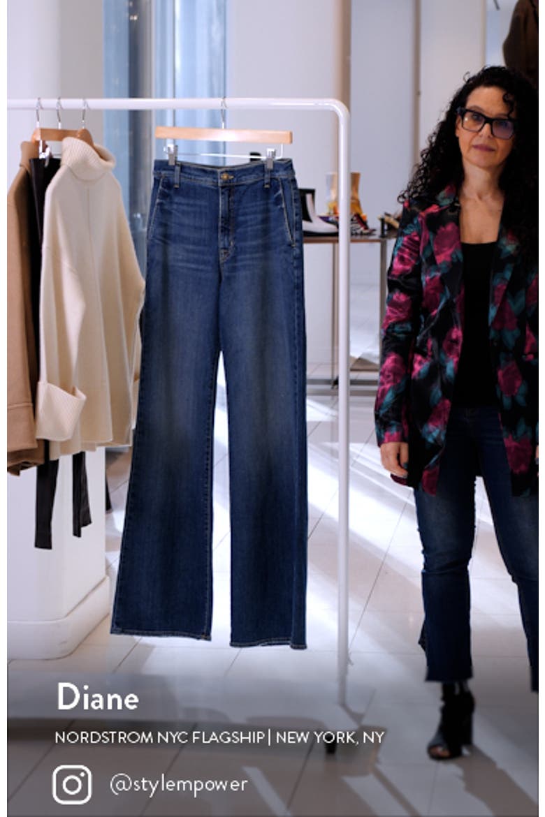 Anna High Waist Wide Leg Jeans video