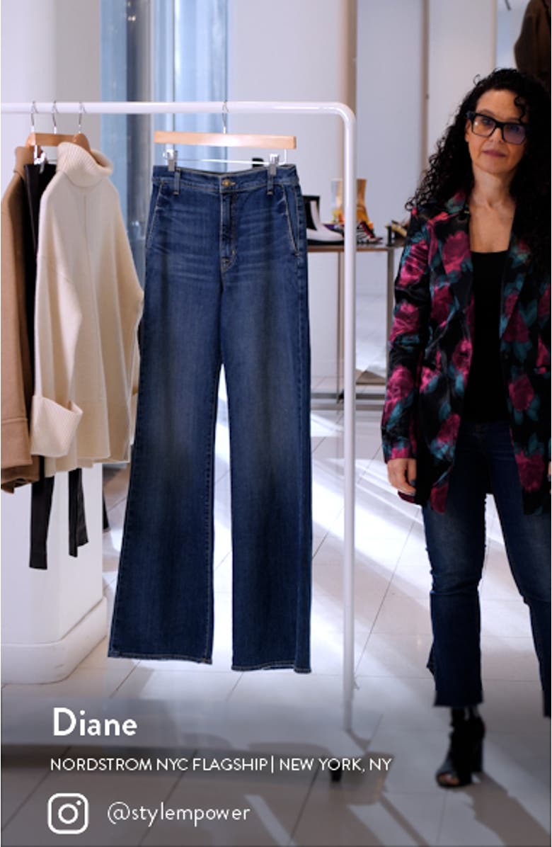 Anna High Waist Wide Leg Jeans, sales video thumbnail