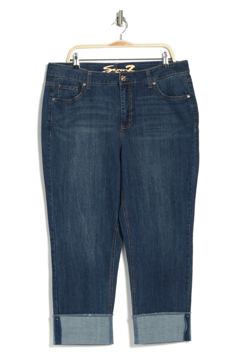 Seven7 Slim Straight Cuff Denim Jeans, Alternate, color, Avalon