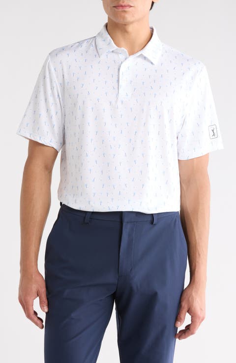 Short Sleeve Mini Palm Tree Shirt