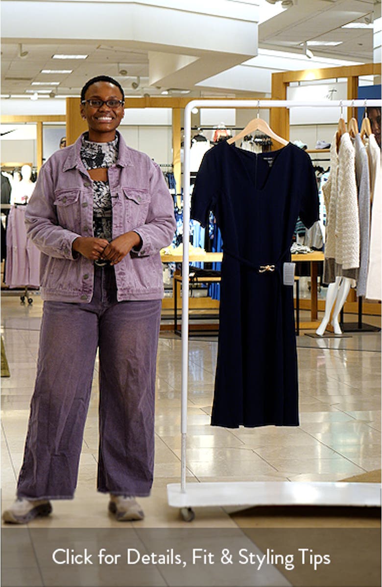 Belted Midi Dress, sales video thumbnail